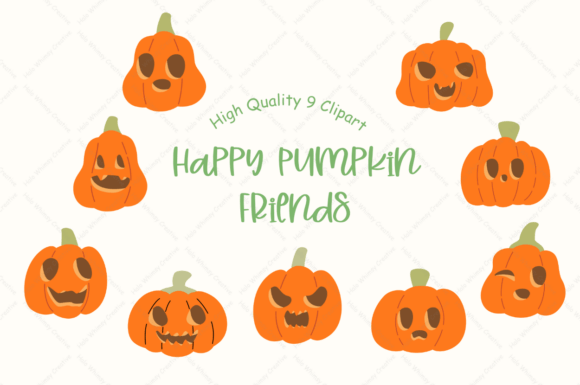 Happy Pumpkin Friend: Creative Design Magic for Every Project