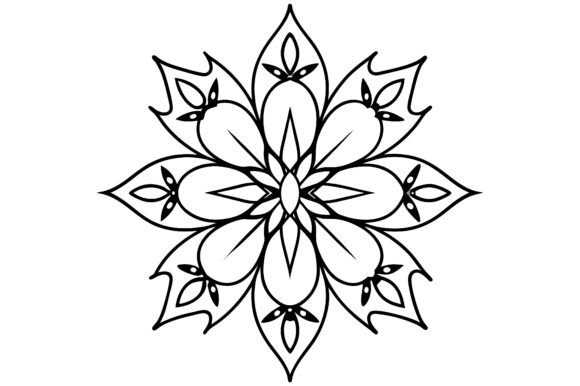 The Art of Minimalism: Elevating Design with the Abstract Butterfly Mandala Flower Line