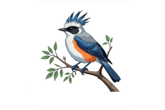Vector Art of Colorful Bird: A Versatile Design Asset for Creatives